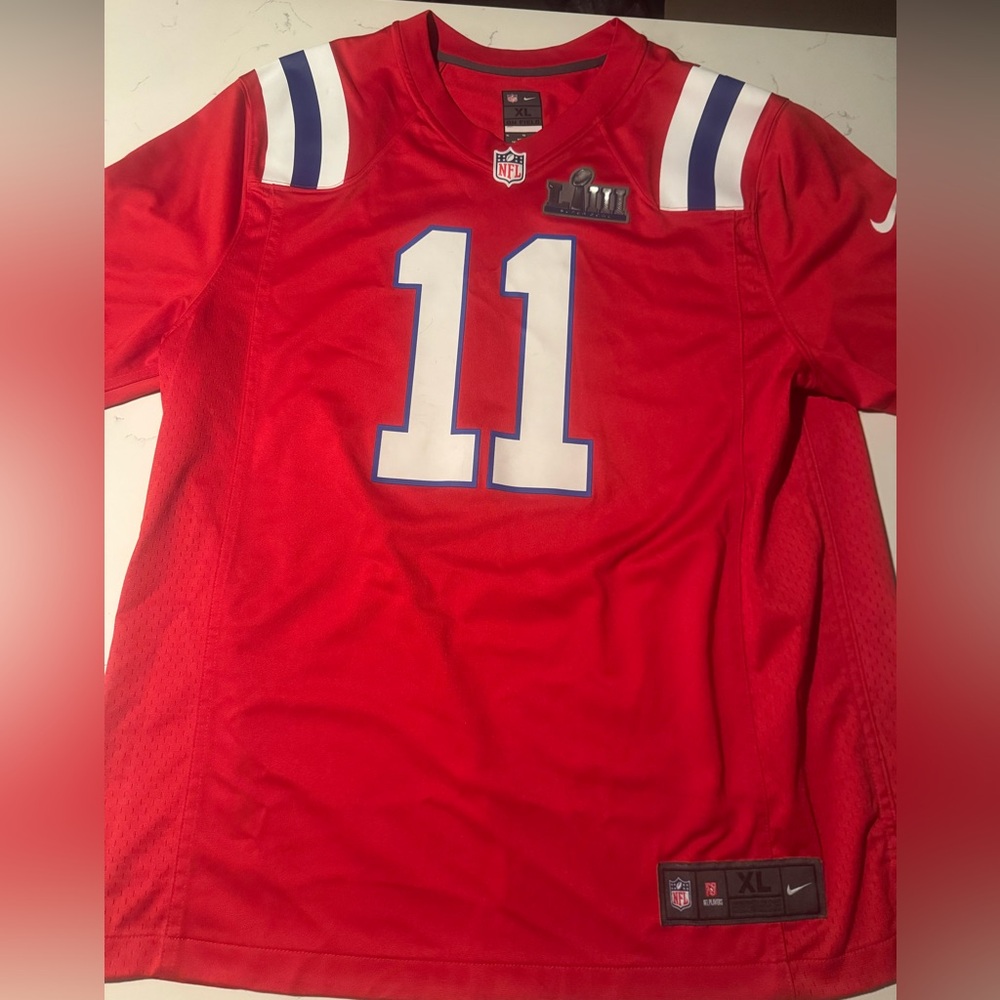 Julian Edelman New England Patriots Super Bowl 53 Jersey